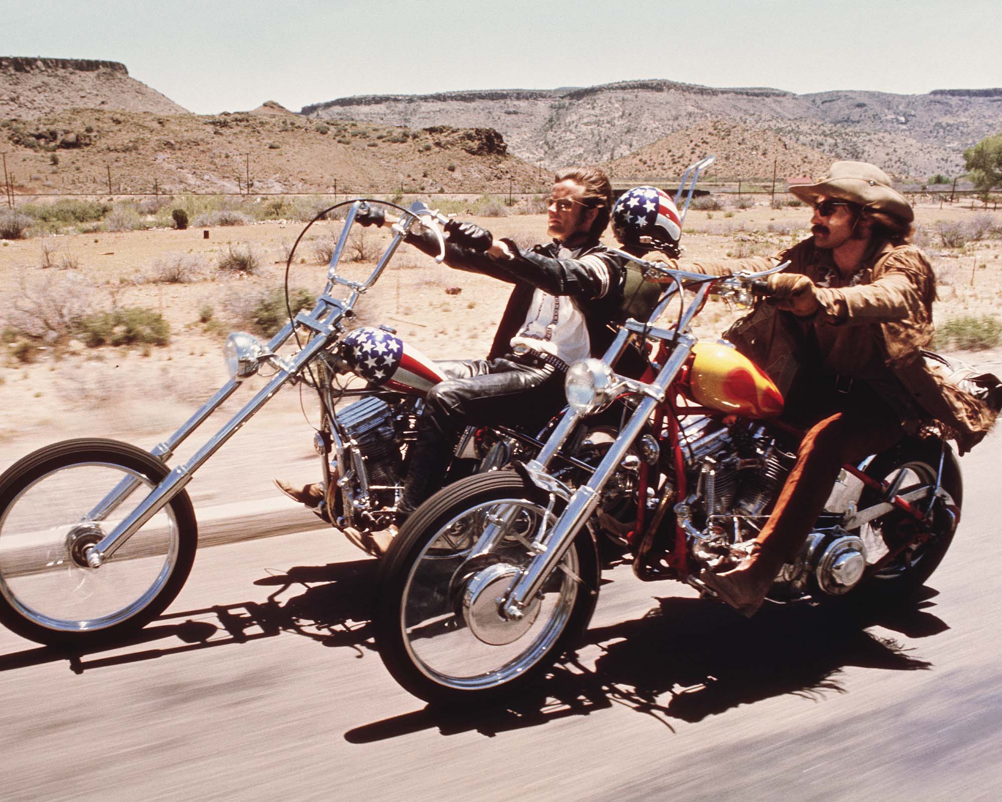 Dennis Hopper und Peter Fonda in "Easy Rider"
